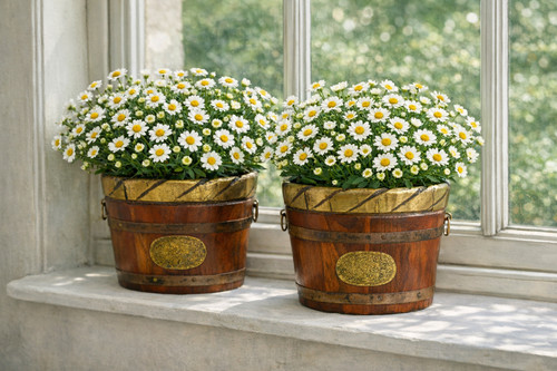 Handcrafted wooden planter - handcrafted,