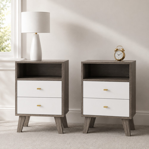 Set bedside tables - of,