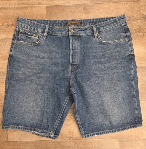 Men superdry w38 2xl blue - men's,