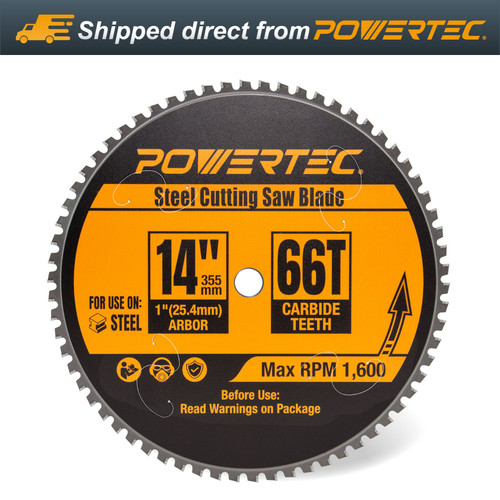 Powertec cold saw blade - 14",