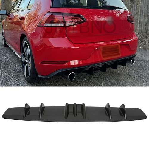 Glossy rear diffuser - rear, 7