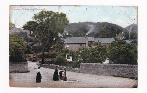 Printed postcard heysham - printed,