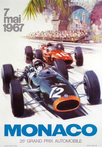 Av93 vintage 1967 25th - vintage, monaco