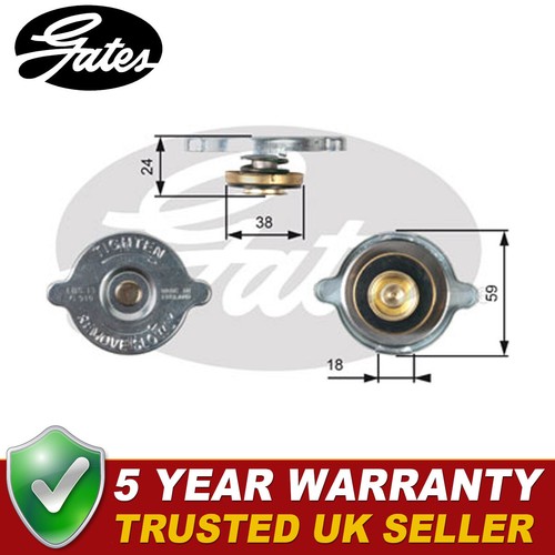 Gates radiator cap fits - gates,