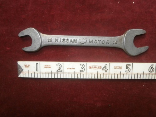 Vintage nissan spanner - x, 14
