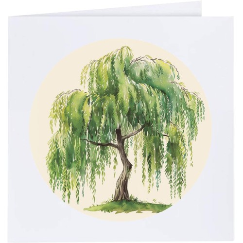 Weeping willow tree - 'weeping, greeting