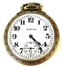 Vtg 1926 hamilton pocket - 1926,