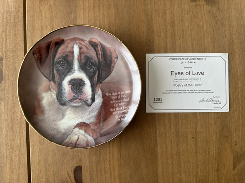 Danbury mint eyes - of, love"