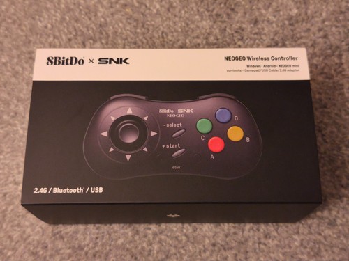 New open box neogeo 8bitdo - new,,