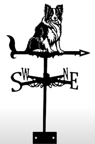 New metal border collie - ,