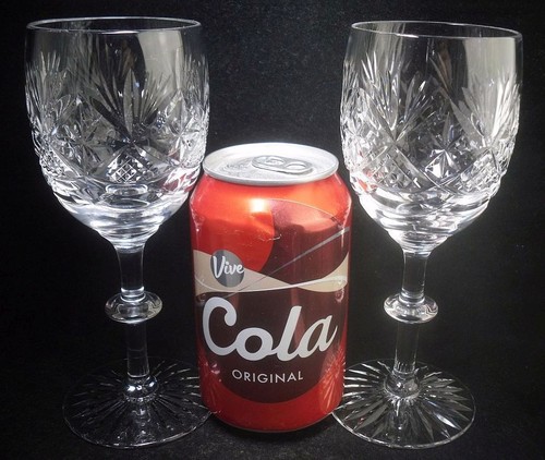 Pair webb corbett crystal - pair,