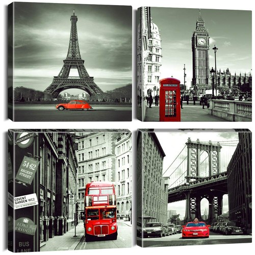 Pieces wall art canvas - pieces,
