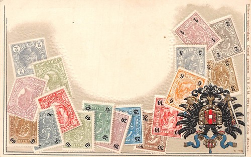 Postcard stamp card austria - ,
