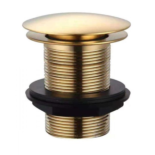 Brushed brass unslotted - brushed,