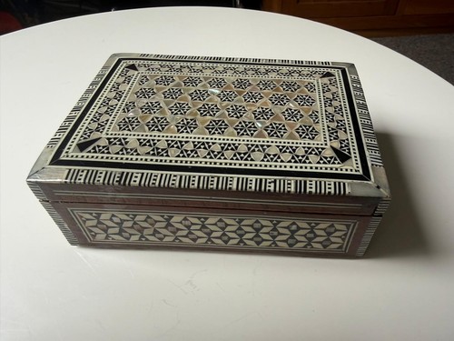 Egyptian inlaid mother - mother, of