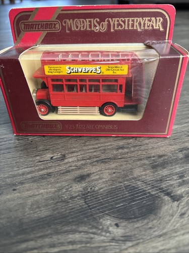 Matchbox 1922 aecomnibus - matchbox, y-23