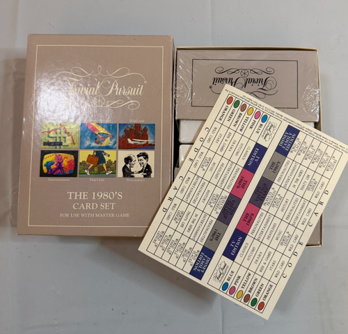 Trivial pursuit the 1980 - pursuit, 1980's