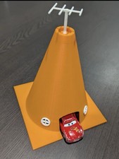 Pixar cars cosy - cone, radiator