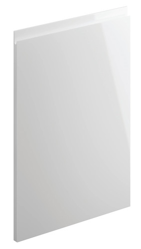 White high gloss handleless - white,