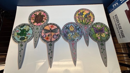 Lot garden stakes - 6,