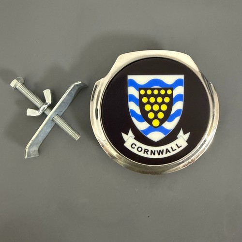 Cornwall car grille badge free - cornwall,
