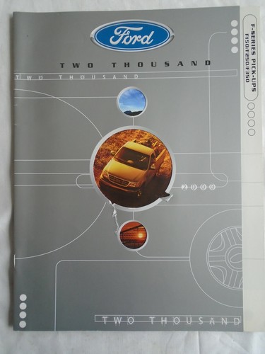 Ford series pickups brochure - f,