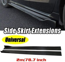 Universal car side skirt - car,