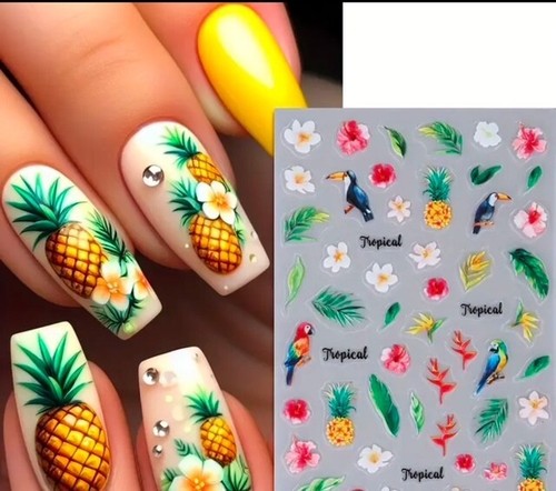 Nail art stickers - art, beautiful