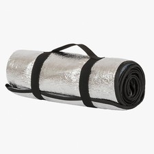 Reflective sleeping bag roll - sleeping,