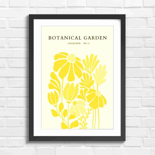 Pastel botanical flower - pastel,