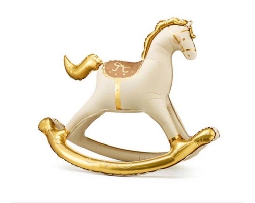 Rocking horse balloon - rocking, birthday