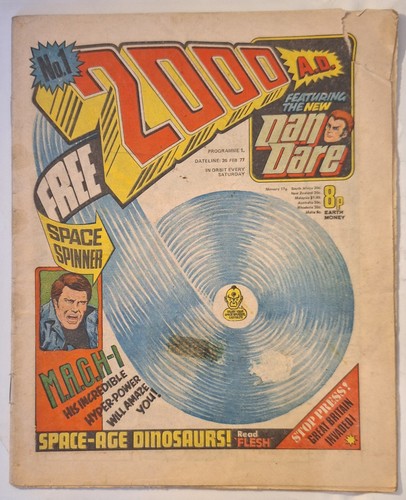 2000ad prog february 1977 - 2000ad, #1