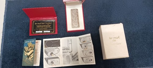 Cartier must silver - cartier,