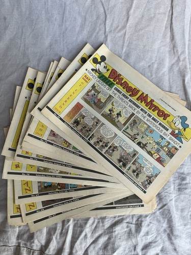 Disney mirror comic inserts - mirror,