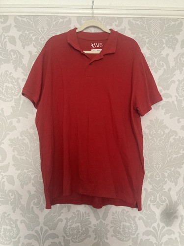 Basic red polo - top, very