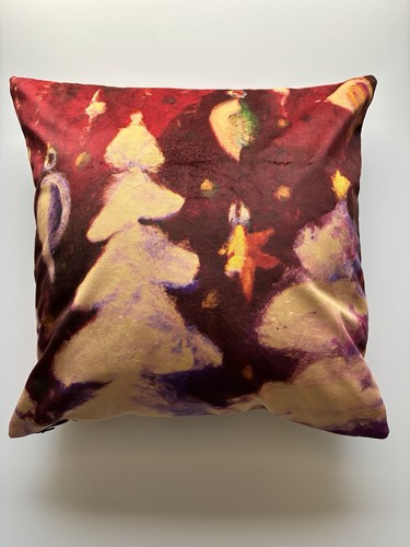 Soft velvet cushion cover - velvet,