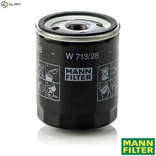 Oil filter 713 for - w, 713/28