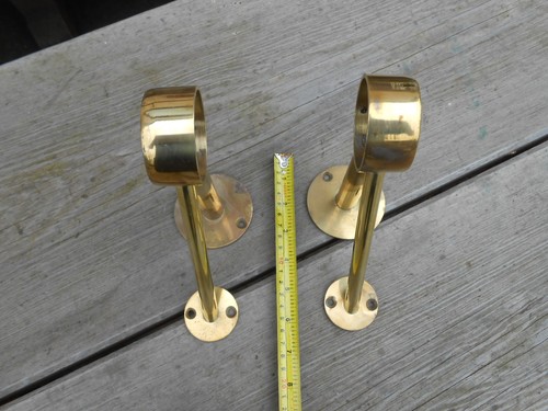 Pair used foot hand rail - /,
