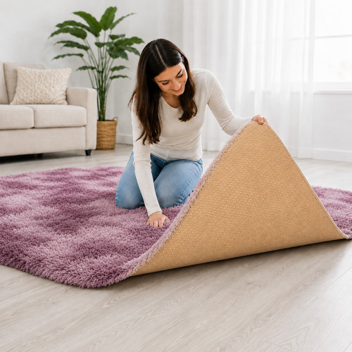 Large shaggy rug - large, fluffy