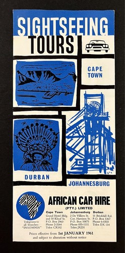 1961 south africa durban cape - durban,
