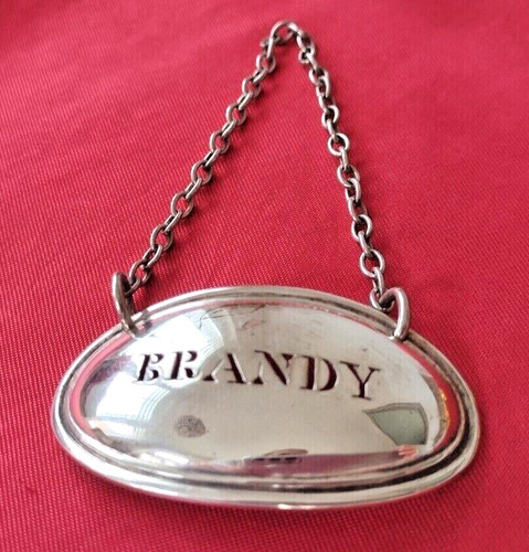 Vintage decanter label brandy - vintage,