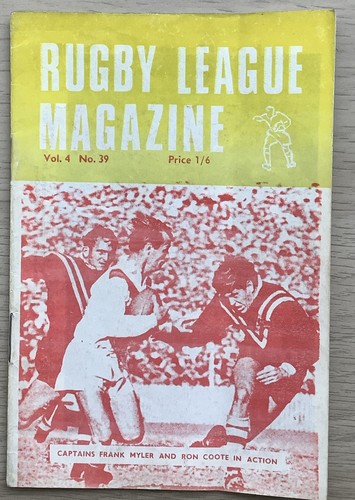 Rugby league magazine vol - rugby,
