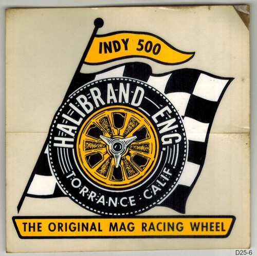 Halibrand eng indy 500 - eng., mag