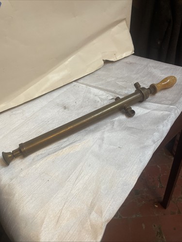 Vintage brass garden sprayer - brass,