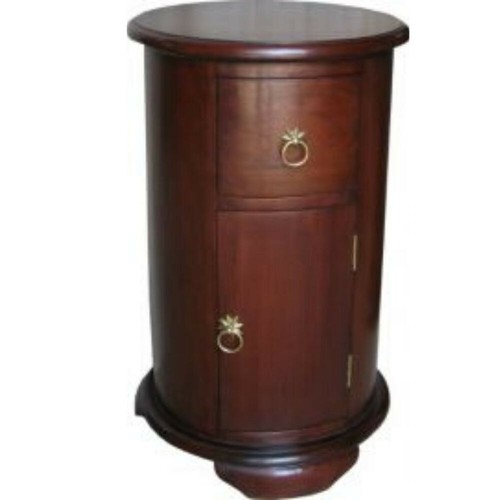 French round drum - round, solid