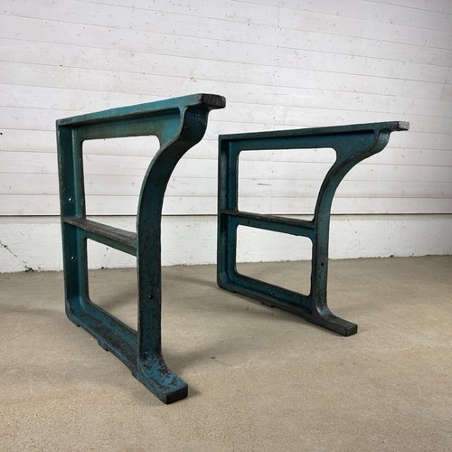 Pair antique cast iron - pair,