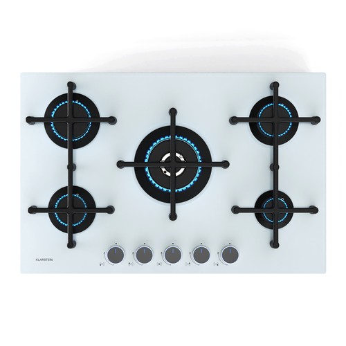 Gas hob burner glass - gas,
