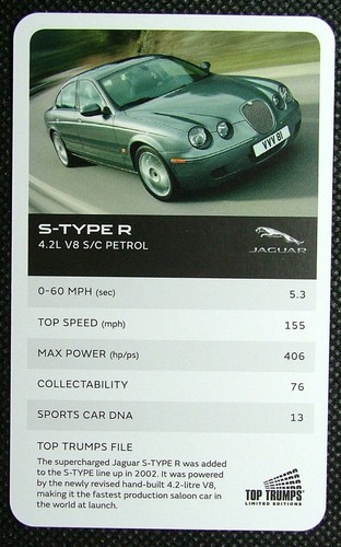 Info card jaguar car - 1,