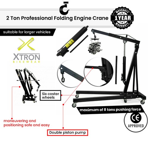Ton tonne engine crane - engine, stand