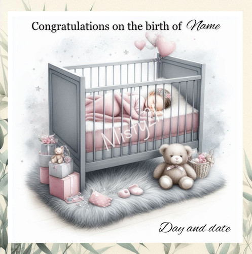 Personalised baby girl - baby,
